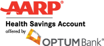 AARP HSA offered by Optum Bank Logo